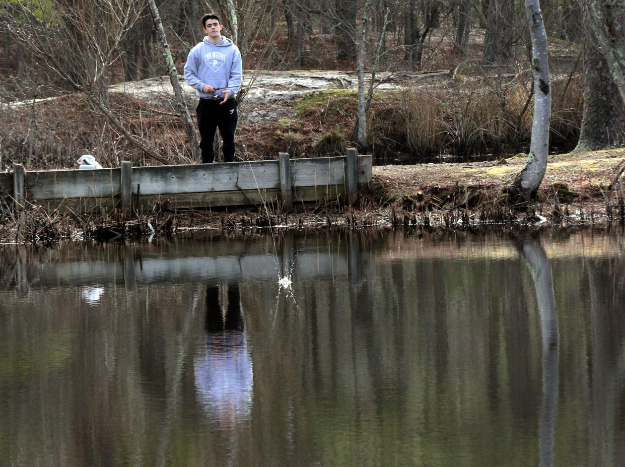 Trout fishing at Birch Grove